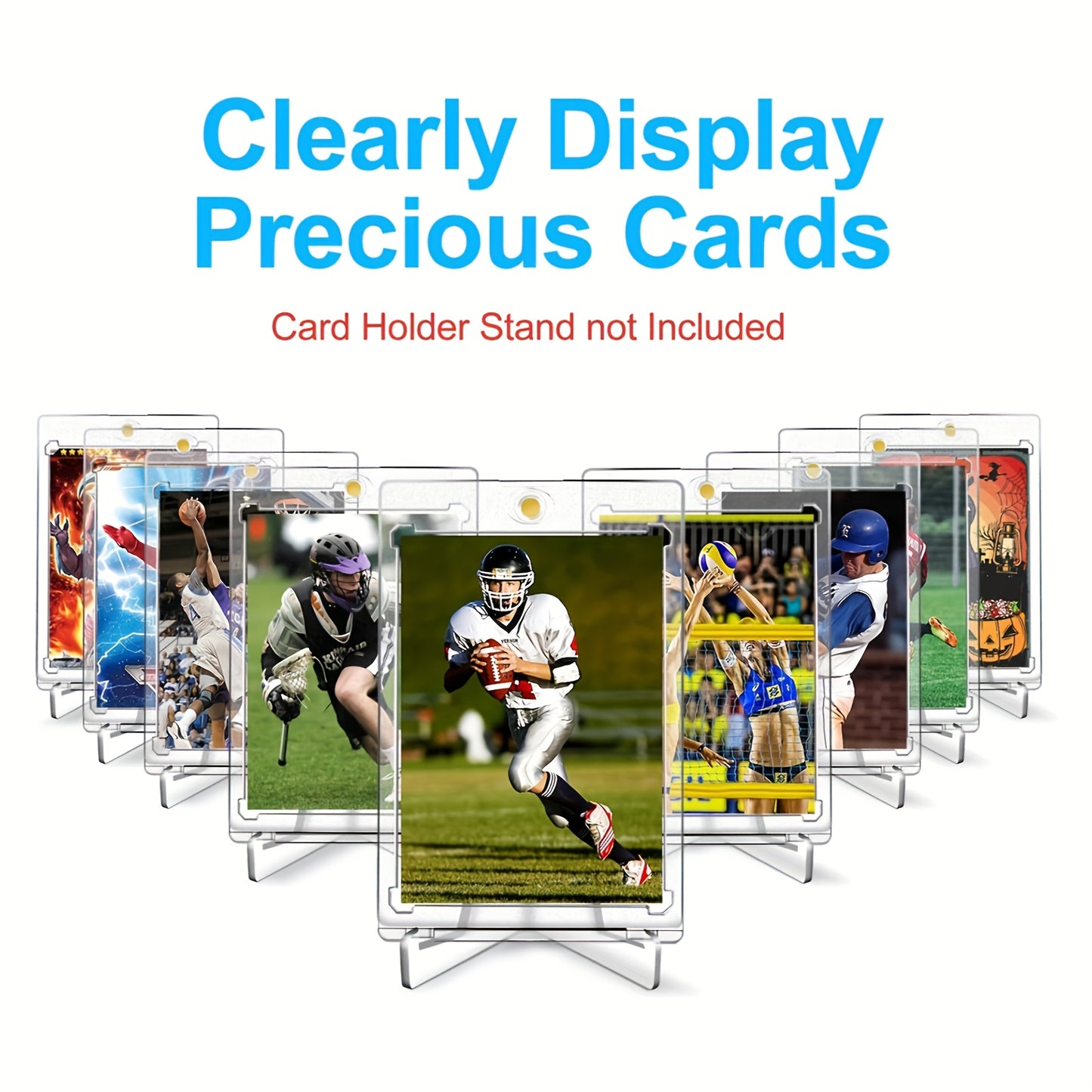 Magnetic Card Holder | Hard Plastic Sleeve