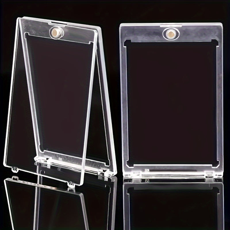 Magnetic Card Holder | Hard Plastic Sleeve