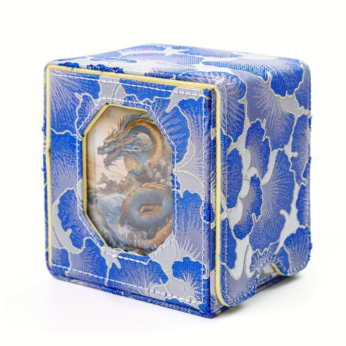 Caja premium magnética para cartas con ventana de exhibición, diseño asiático – 1 unidad