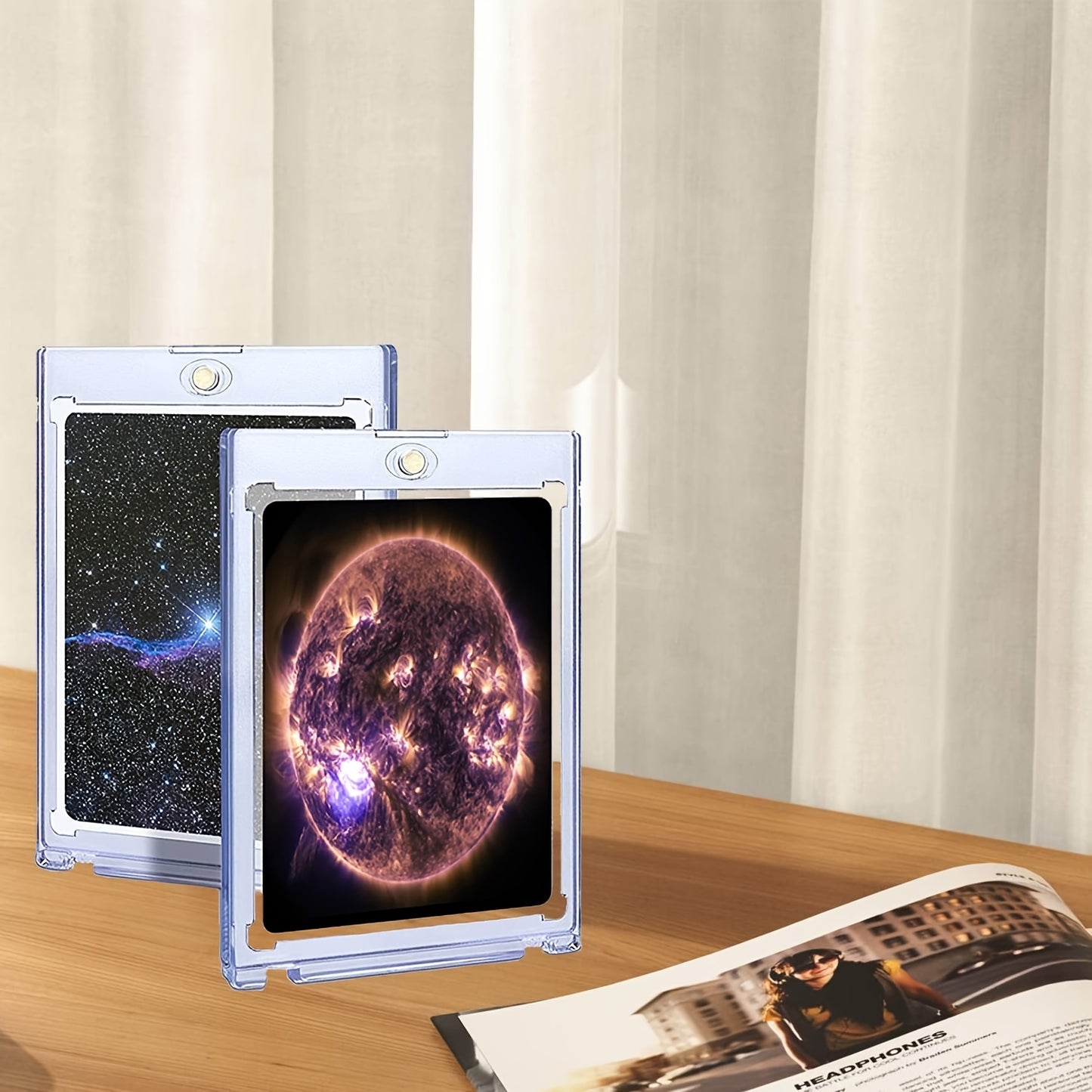 Magnetic Card Holders | Anti-Refelctive Light