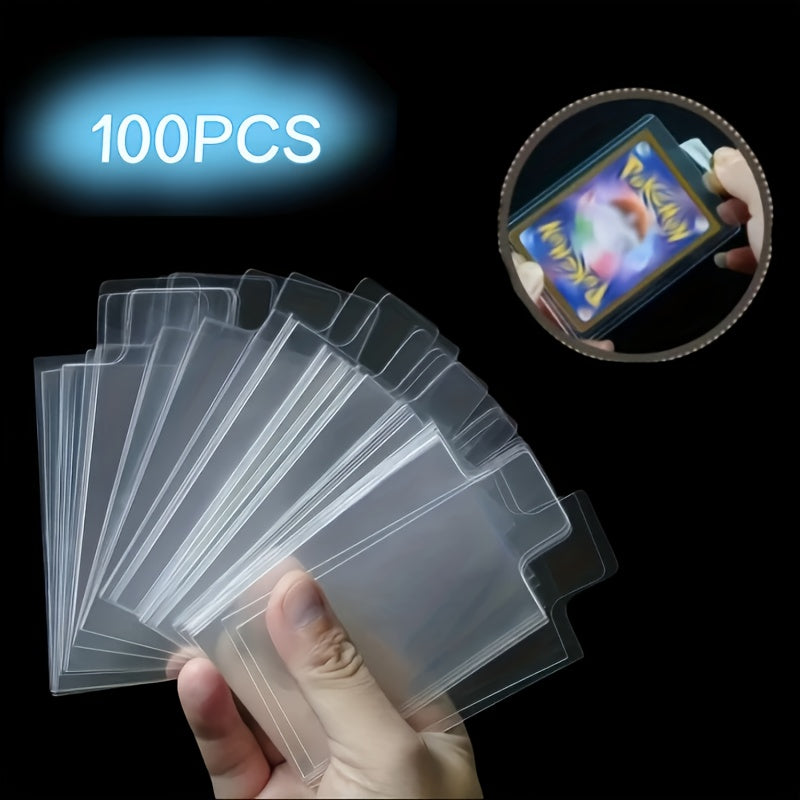 Transparent Plastic Card Holder - Easy Access
