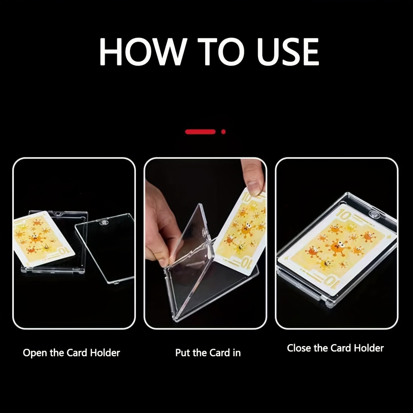 Magnetic Card Holders | Anti-Refelctive Light